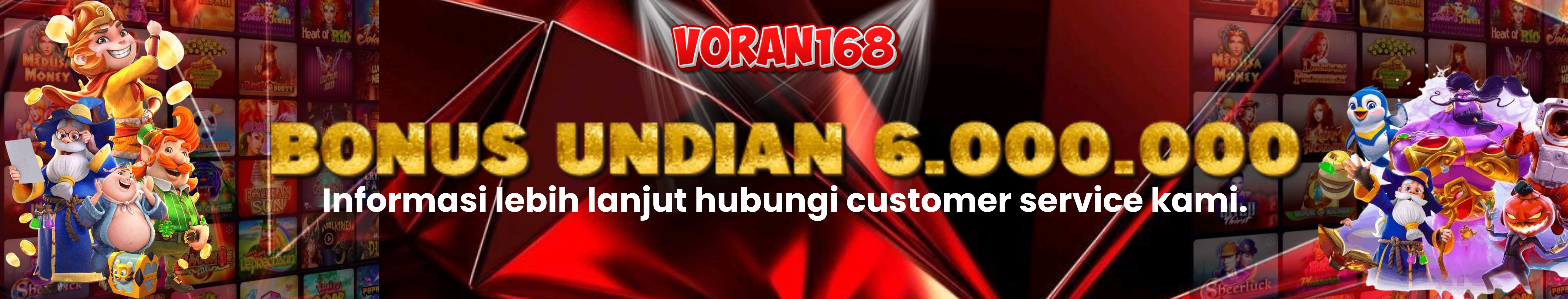 BONUS UNDIAN 6.000.000